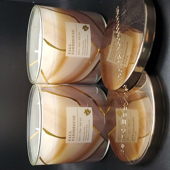 Bath & Body Works Accents 2pc Bath Body Works Fall Farmhouse